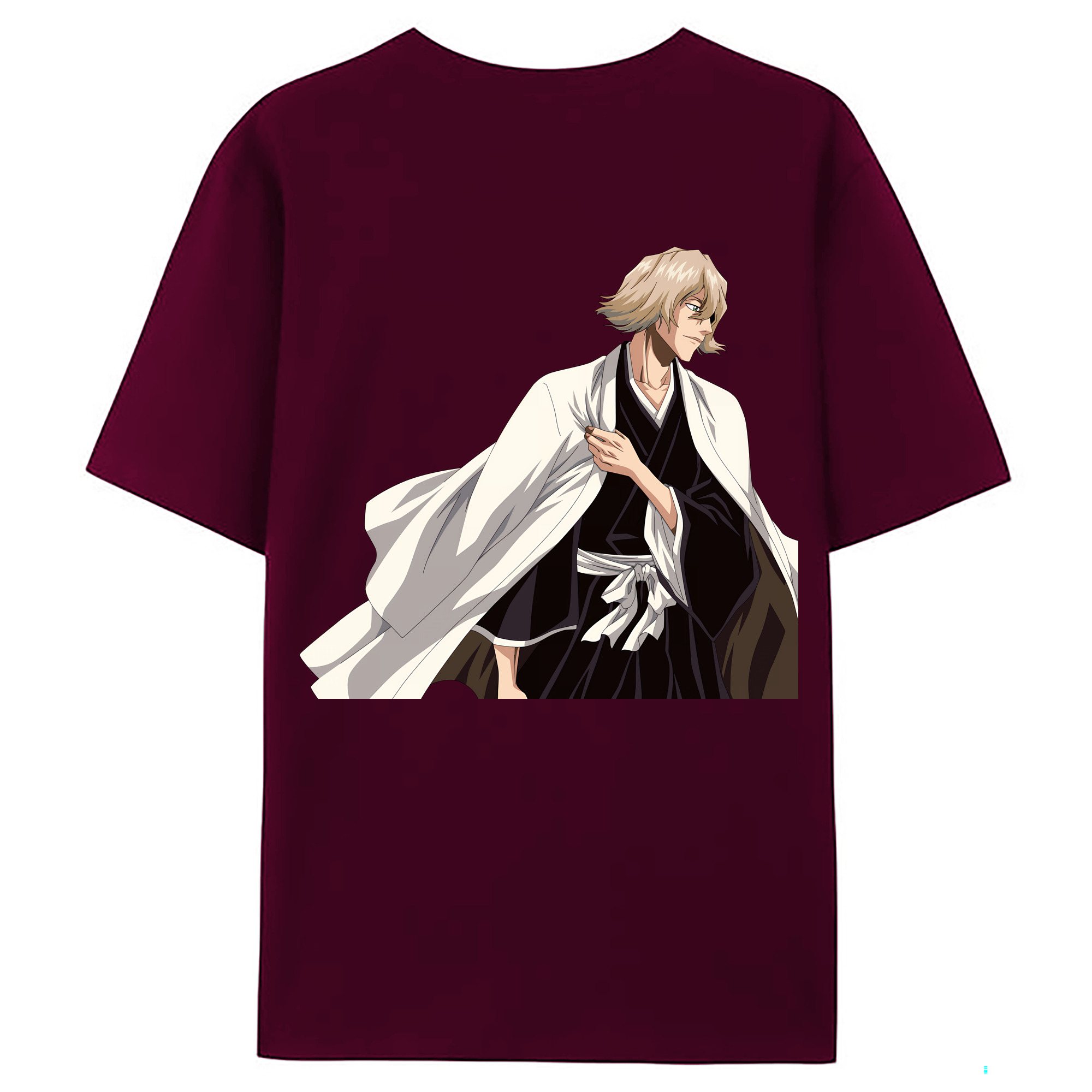 （画像用） "ブリーチ 浦原 喜助（うらはら きすけ） BLEACH Urahara Kisuke " レディース半袖Tシャツ(バックプリント)